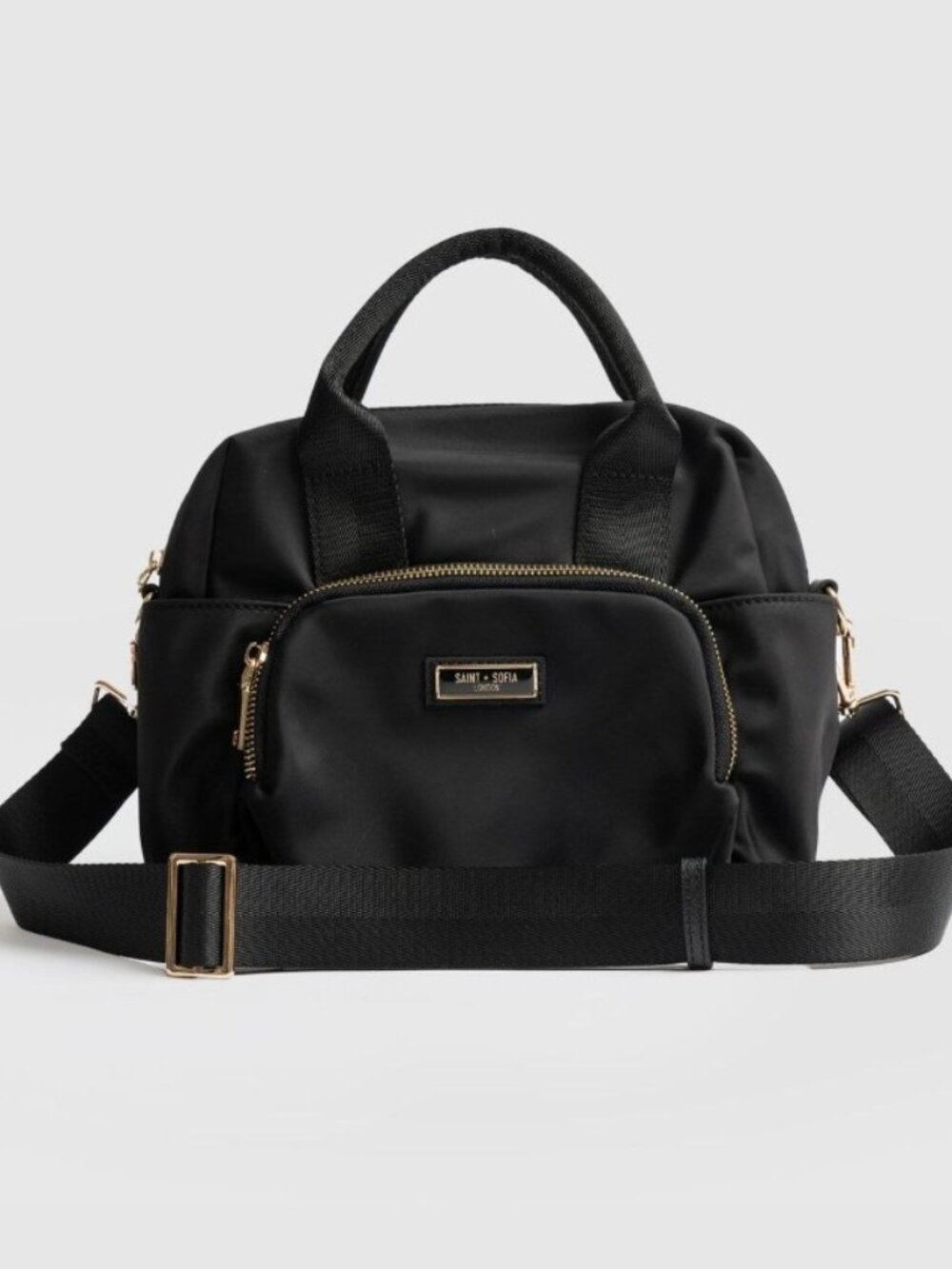 Saint + Sofia Nylon Satchel